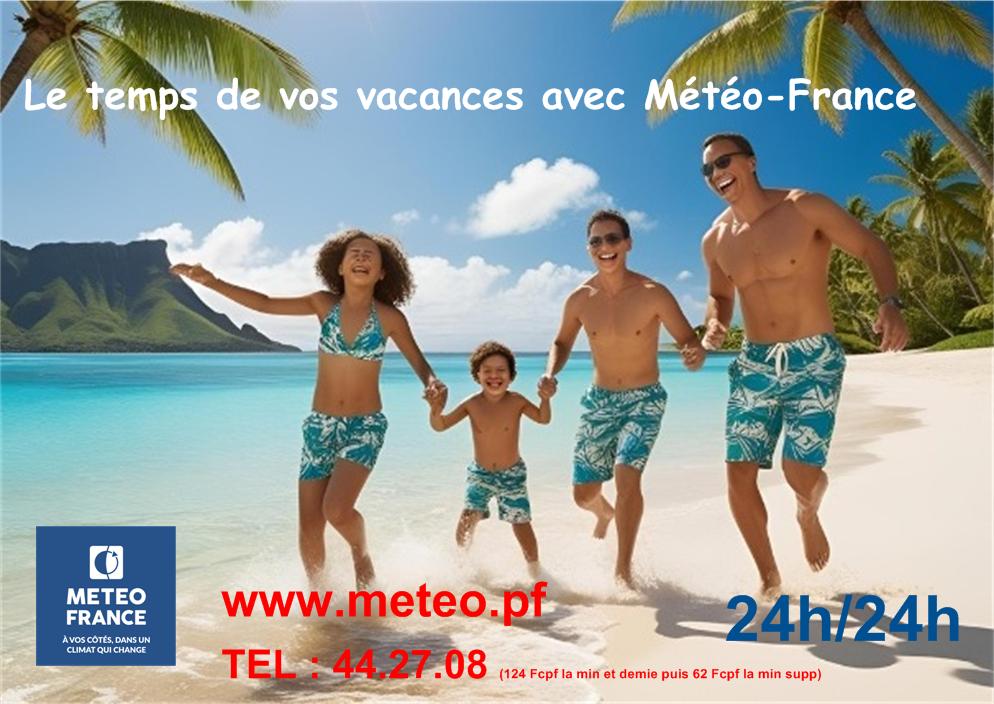 Le temsp de vos vacances avec MF
