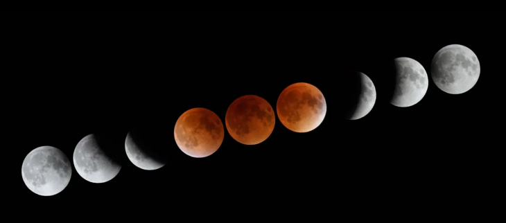 Le 13 Mars prochain, une éclipse lunaire est prévue dans le ciel de Polynésie Française.