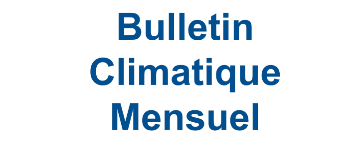 Bulletin Climatique Mensuel décembre 2024