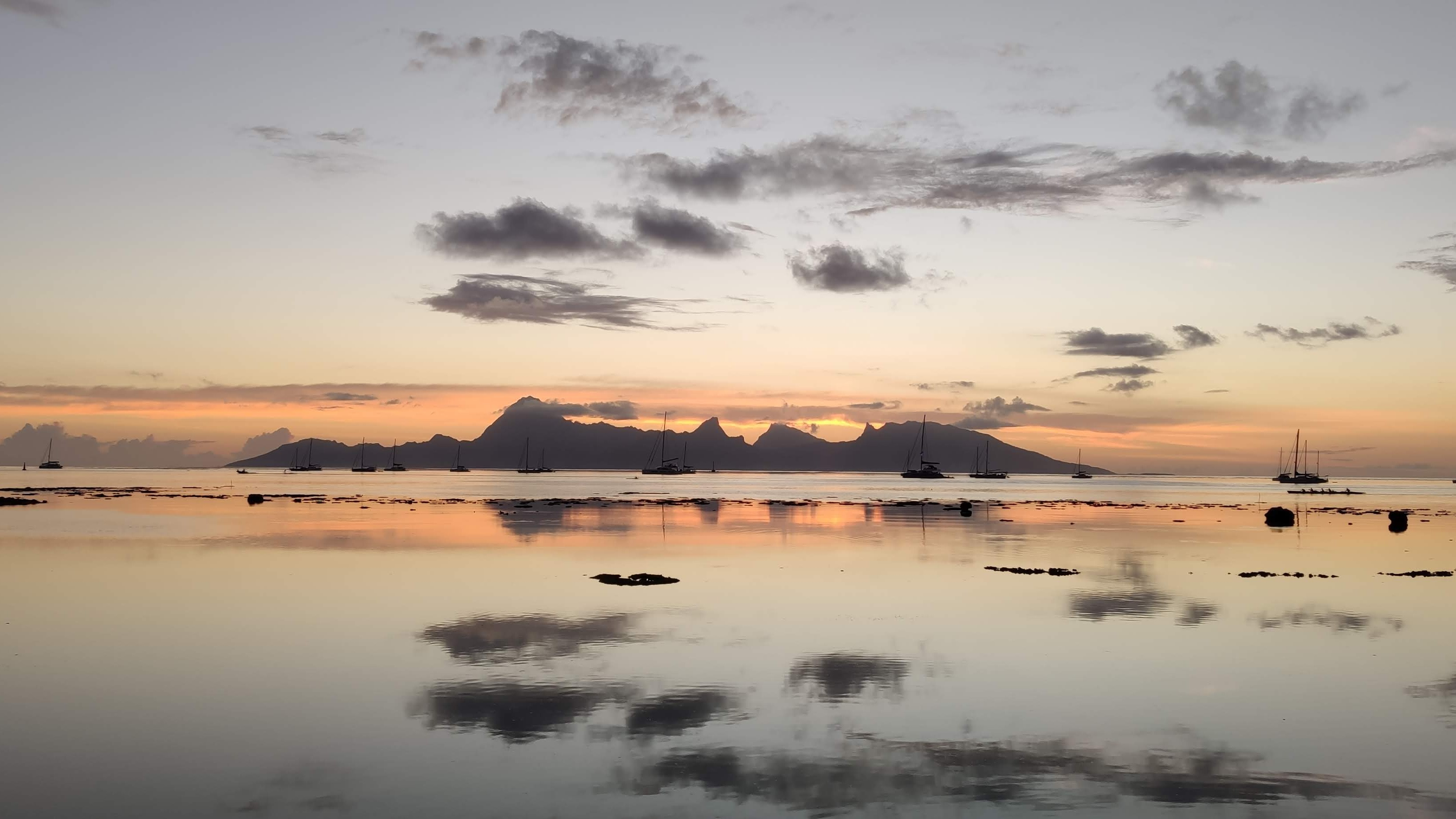 Moorea s’endort paisiblement